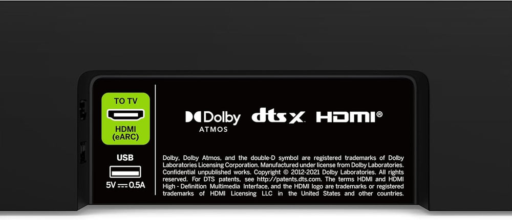 5.1 Soundbar SE, Wireless Subwoofer, Surround Sound W/Dolby Atmos & DTS:X, Bluetooth Speaker, Quickfit™ Compatible – SV510X-08 (New, 2024 Model)