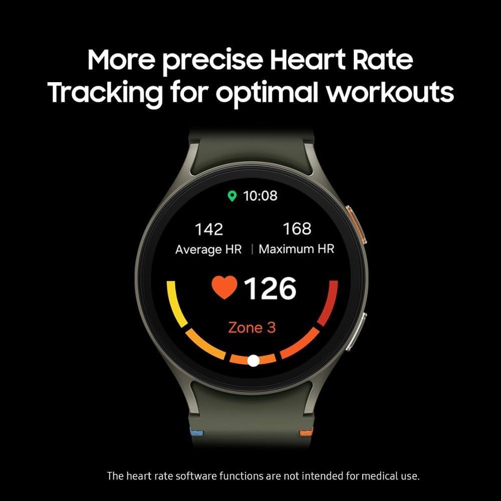 Galaxy Ai Watch 7 Latin American Specs SM-L300 (40Mm) Bluetooth Wellness Tips, Heart Rate Tracking, Sleep Monitor, Fitness Tracker (Green)