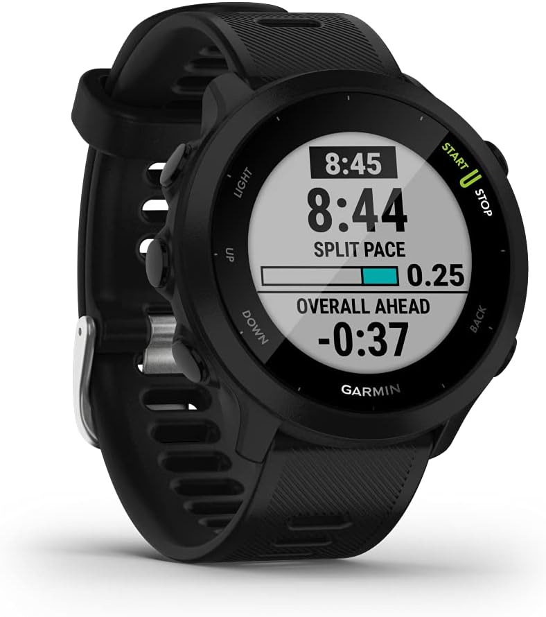 Forerunner 55, GPS Running Watch with Daily Suggested Workouts, up to 2 Weeks of Battery Life, Black - 010-02562-00