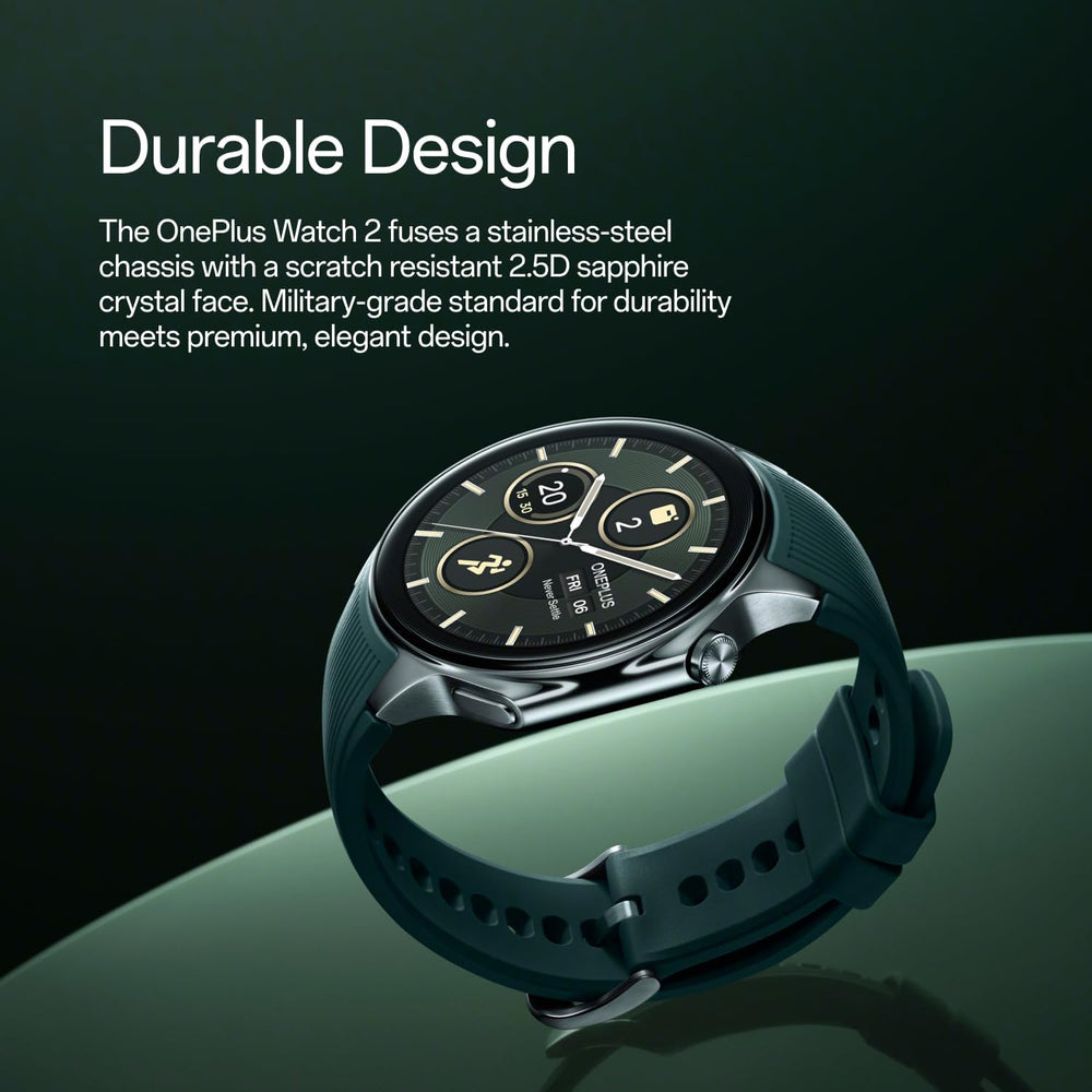 Watch 2, 32GB, 100-Hour Battery, Health & Fitness Tracking, Sapphire Crystal Design, Dual-Engine, Wear OS by Google