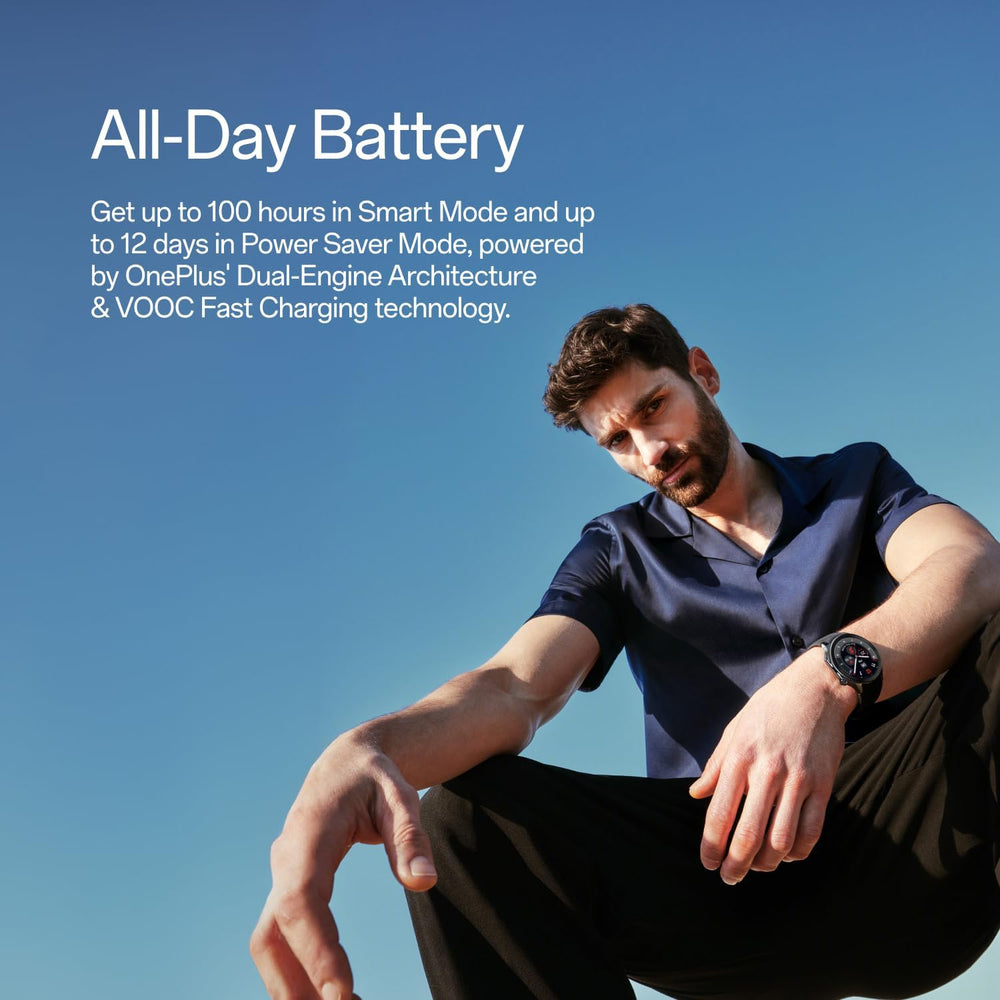Watch 2, 32GB, 100-Hour Battery, Health & Fitness Tracking, Sapphire Crystal Design, Dual-Engine, Wear OS by Google