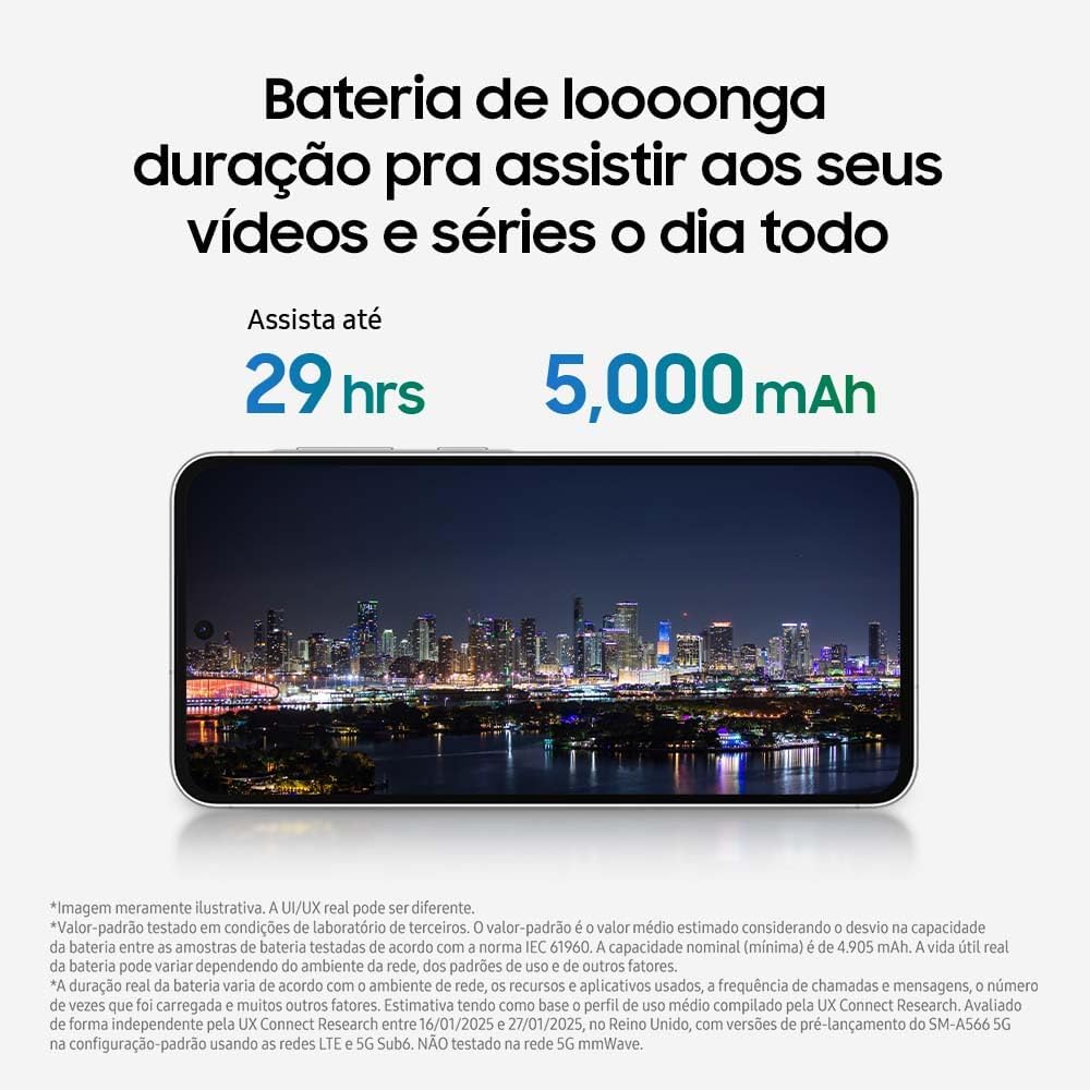 Galaxy A26 5G with AI | 256GB, 8GB, Dual SIM | 6.7" 120Hz AMOLED, IP67 Water Resistant, Android 15 | International Model Factory Unlocked for T-Mobile, Global | 25W Charger Bundle (Mint)