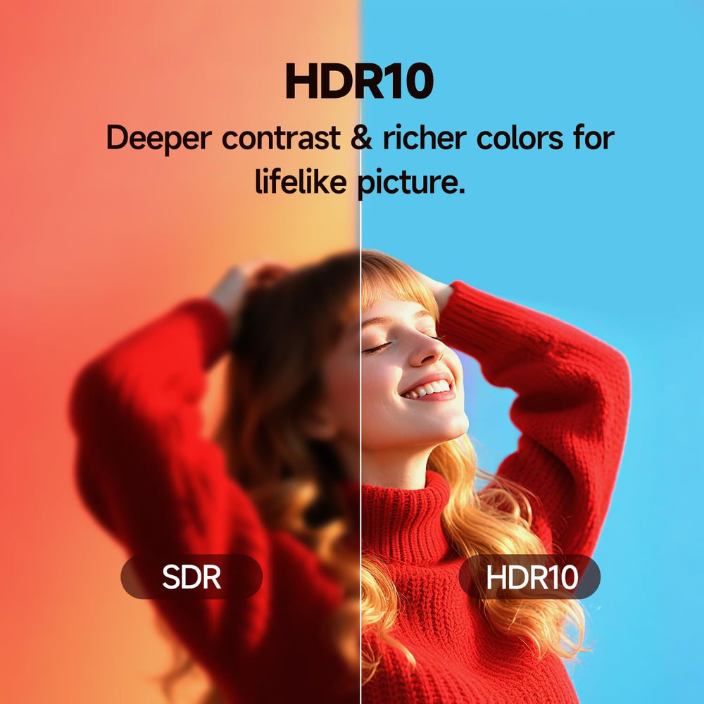 43 Inch Smart TV, 4K UHD LED TV with Webos 22, Ultra Slim Television with Mega Contrast, HDR10, Dolby Audio - Streaming Live, Bluetooth, Hdmi, Wifi ((P6D Series, 2025)