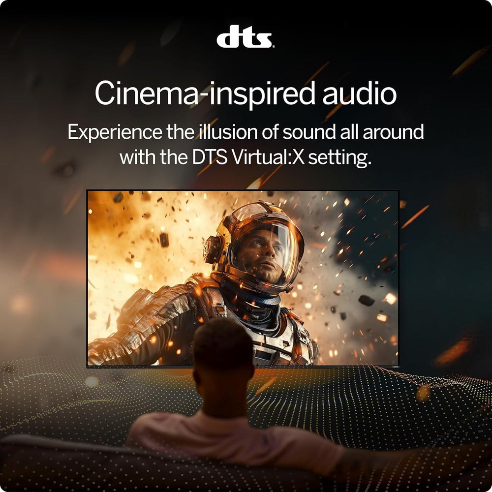 43-Inch Quantum 4K QLED Smart TV Bundle – 120Fps Gaming, Dolby Vision HDR10+, HDMI VRR, Bluetooth, Alexa Compatible, W/Aux HDMI Cable, 12-Month CPS Protection, Screen Cleaner W/Microfiber