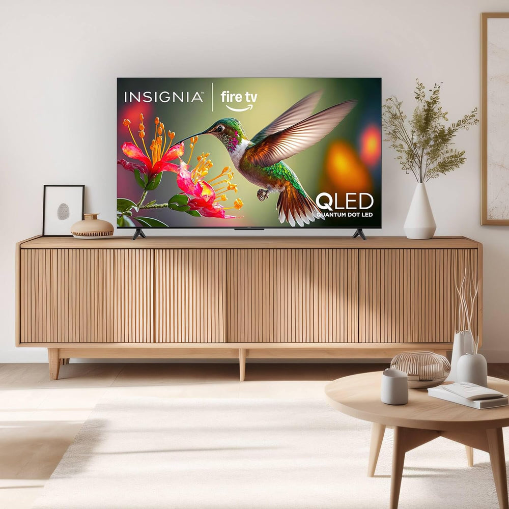 55-Inch Class QF Series LED 4K UHD QLED Smart Fire TV with Alexa Voice Remote (NS55-UQFL26)