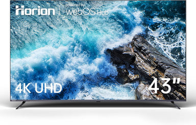43 Inch Smart TV, 4K UHD LED TV with Webos 22, Ultra Slim Television with Mega Contrast, HDR10, Dolby Audio - Streaming Live, Bluetooth, Hdmi, Wifi ((P6D Series, 2025)