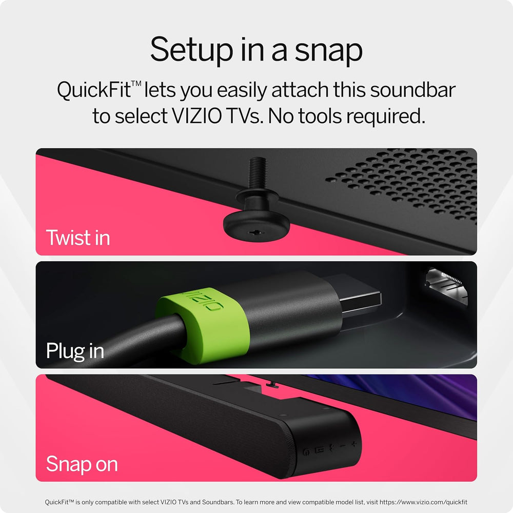5.1 Soundbar SE, Wireless Subwoofer, Surround Sound W/Dolby Atmos & DTS:X, Bluetooth Speaker, Quickfit™ Compatible – SV510X-08 (New, 2024 Model)