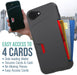Wallet Case for Iphone 16 - Wallet Slayer Vol. 1 [Slim + Protective] Credit Card Holder - Drop Tested Hidden Flip Card Slot Cover Compatible with Apple Iphone 16 - Black Tie Affair