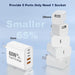 USB C Charger Block, 5 in 1 60W Charging Blocks, PD 3.0 25W Single Max Fast Charger, QC 2A USB Wall Charger for Iphone 16 15 14 13 12 11 Pro Max, Ipad, Ipod, Samsung, Airpods Pro, Apple Watch Series