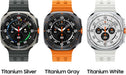 Galaxy Watch Ultra (2024) 47Mm LTE AI Smartwatch W/Energy Score, Wellness Tips, Heart Rate Tracking, Sleep Monitor, Fitness Tracker, Gps,Titanium Silver [US Version, 1Yr Manufacturer Warranty]