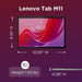 Tab M11, 11” Display, Mediatek Helio G88 Octa-Core, 4GB RAM, 64GB SSD, 1920X1200 Px, Ambient Light-Sensor, 10 Hour Battery, Comes W/Pen, Luna Grey