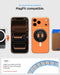 Case for Iphone 17 Pro, Ultra Hybrid Magfit [TPU Covered Camera Control] [Anti-Yellowing] [Compatible with Magsafe] - Clear