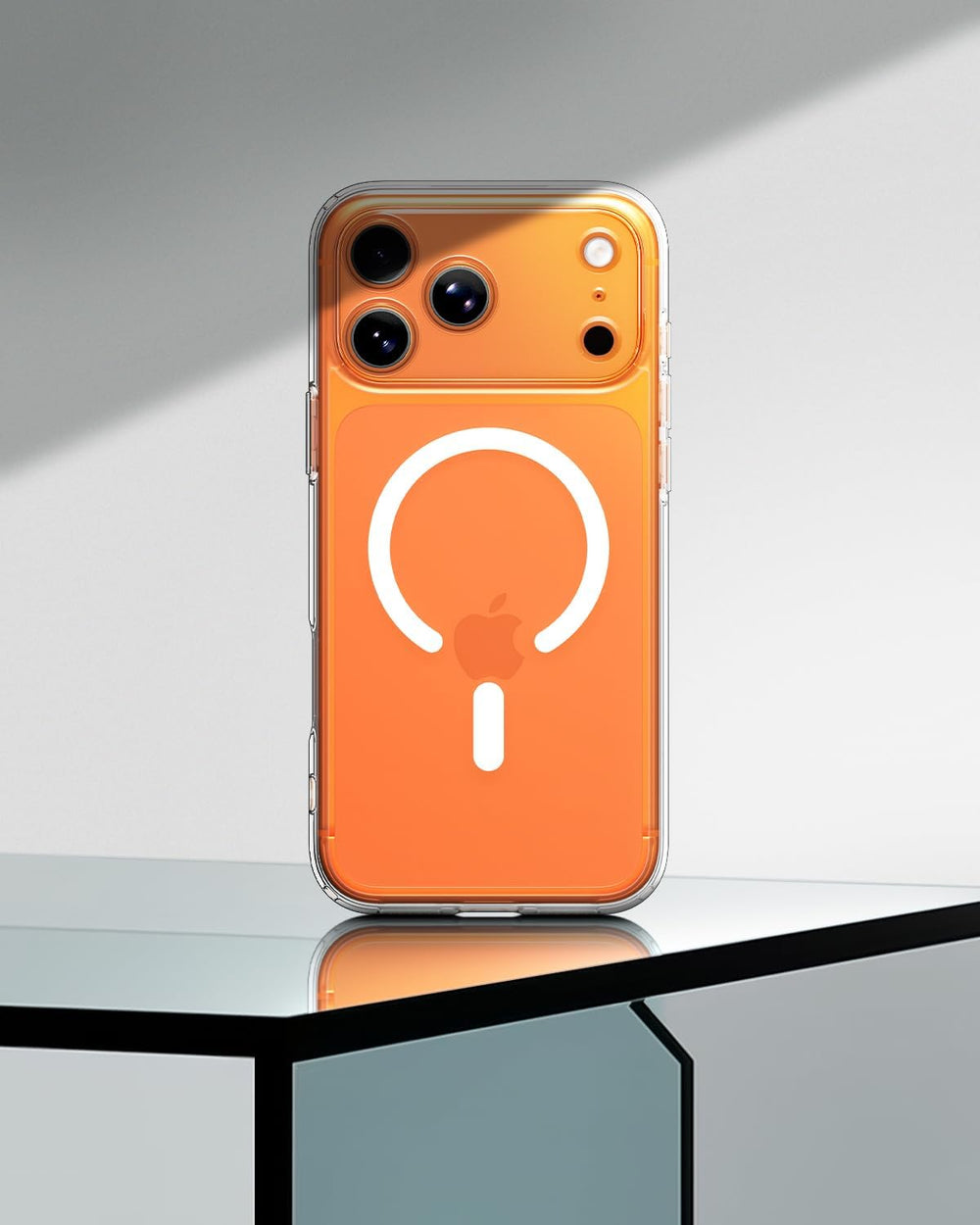 Case for Iphone 17 Pro, Ultra Hybrid Magfit [TPU Covered Camera Control] [Anti-Yellowing] [Compatible with Magsafe] - Clear