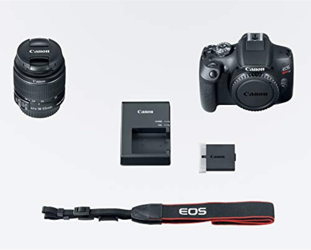 EOS Rebel T7 DSLR Camera with 18-55Mm Lens | Built-In Wi-Fi | 24.1 MP CMOS Sensor | DIGIC 4+ Image Processor and Full HD Videos