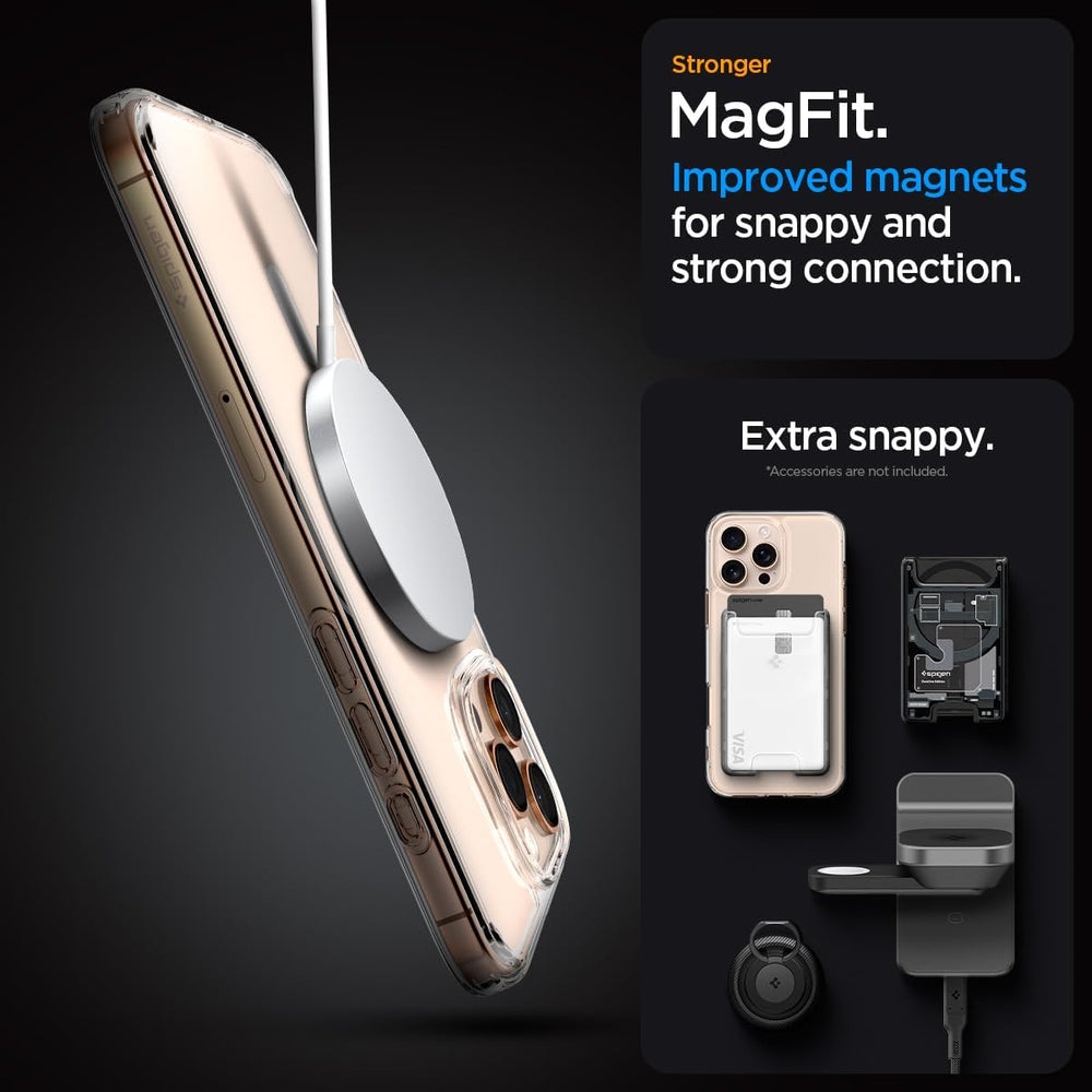 Case for Iphone 16 Pro, Ultra Hybrid Magfit [Anti-Yellowing] [Compatible with Magsafe] - Clear