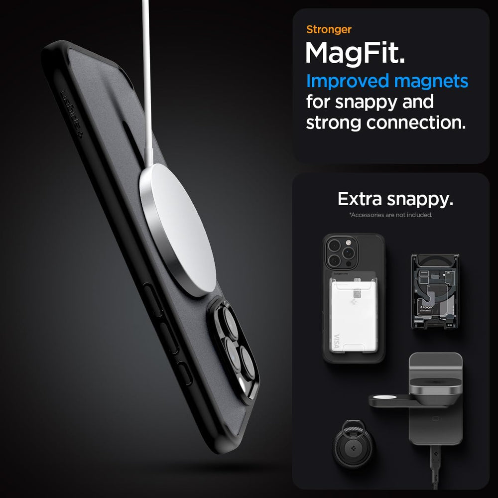Case for Iphone 16 Pro, Ultra Hybrid Magfit [Anti-Yellowing] [Compatible with Magsafe] - Frost Black