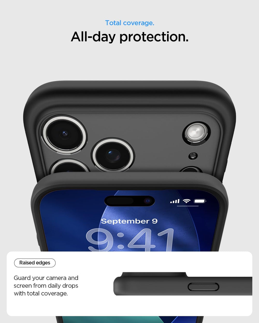 Case for Iphone 17 Pro, Ultra Hybrid Magfit [TPU Covered Camera Control] [Anti-Yellowing] [Compatible with Magsafe] - Frost Black