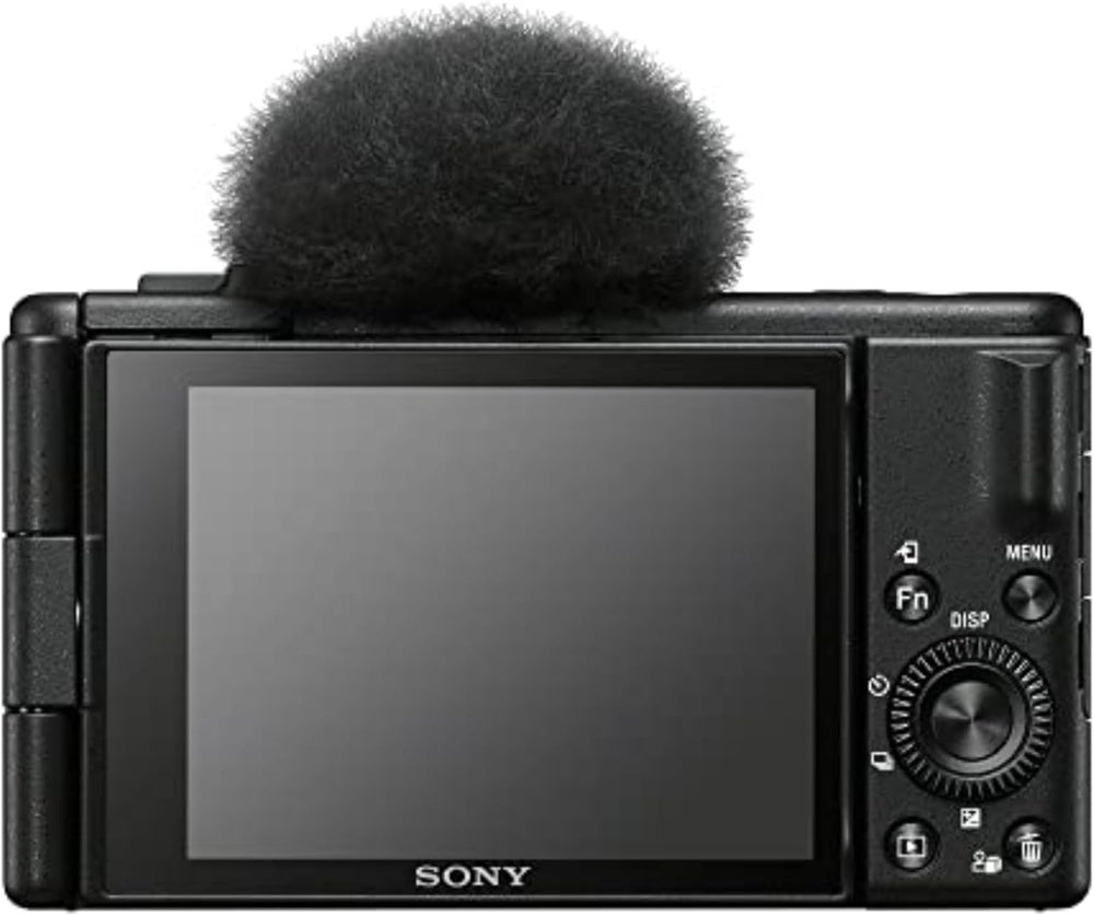 ZV-1F Vlog Camera for Content Creators and Vloggers Black