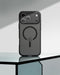 Case for Iphone 17 Pro, Ultra Hybrid Magfit [TPU Covered Camera Control] [Anti-Yellowing] [Compatible with Magsafe] - Frost Black
