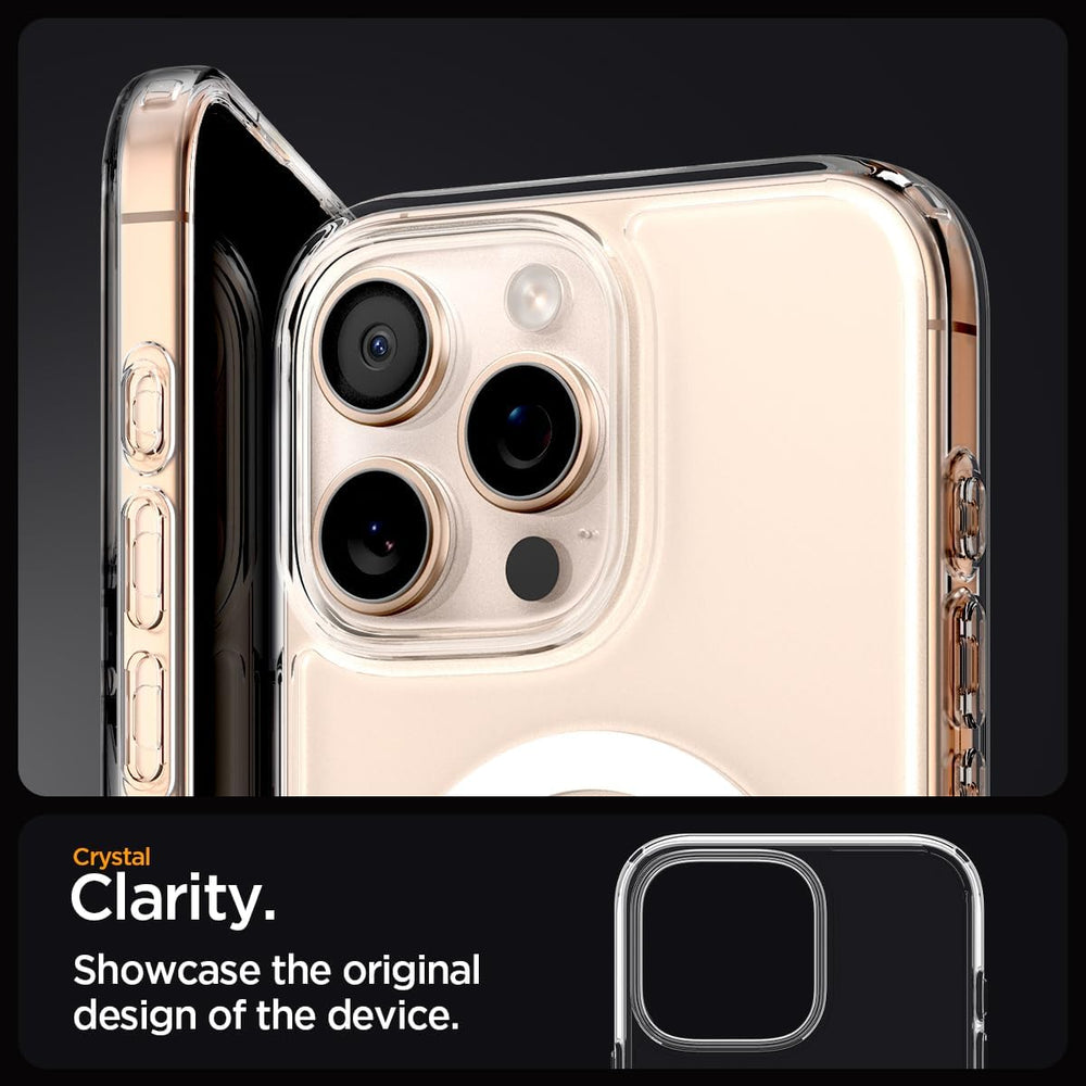 Case for Iphone 16 Pro, Ultra Hybrid Magfit [Anti-Yellowing] [Compatible with Magsafe] - Clear
