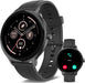 Smart Watch for Men Women, 1.27" HD Touchscreen Fitness Tracker, Bluetooth Calling, 100+ Sports Modes, Sleep Monitor, IP68 Waterproof, Compatible with Android & Iphones