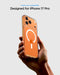 Case for Iphone 17 Pro, Ultra Hybrid Magfit [TPU Covered Camera Control] [Anti-Yellowing] [Compatible with Magsafe] - Clear