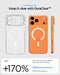 Case for Iphone 17 Pro, Ultra Hybrid Magfit [TPU Covered Camera Control] [Anti-Yellowing] [Compatible with Magsafe] - Clear