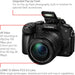 LUMIX G85 4K Digital Camera, 12-60Mm Power O.I.S. Lens, 16 Megapixel Mirrorless Camera, 5 Axis In-Body Dual Image Stabilization, 3-Inch Tilt and Touch LCD, DMC-G85MK (Black)