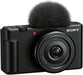 ZV-1F Vlog Camera for Content Creators and Vloggers Black