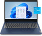Lenovo Ideapad3 15.6” FHD Laptop 2-Core Intel Core I3-1115G4 UHD Graphics 8GB DDR4 1TB Nvme SSD USB-C W/Dp Wifi A/G/N/AC BT Webcam HDMI1.4 Fingerprint Windows 11 Home W/Re USB