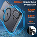 Magnetic Case for Iphone 16, [Compatible with Magsafe] [Military Grade Drop Protection] Translucent Matte Shockproof Anti-Scratch Phone Case, Black
