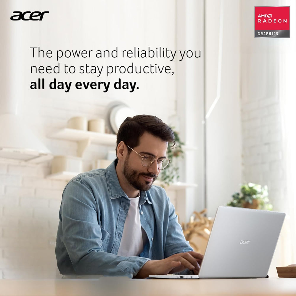 Aspire Premium Slim Laptop - 15.6" Full HD IPS 1080P Display - AMD Ryzen 3 7330U Quad-Core Processor - 16GB RAM - 256GB Nvme SSD - Webcam - Wi-Fi 6 - Windows 11 Pro - W/O Mouse