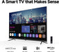 43 Inch Smart TV, 4K UHD LED TV with Webos 22, Ultra Slim Television with Mega Contrast, HDR10, Dolby Audio - Streaming Live, Bluetooth, Hdmi, Wifi ((P6D Series, 2025)