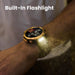 T-Rex 3 Pro Outdoor Smart Watch 48Mm Sapphire AMOLED Display, Ti Bezel, Dual Band GPS, Offline Maps, 25 Days Battery, Built-In Flashlight, 10 ATM, 180+ Sports Mode for Android & Iphone, Black