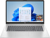 HP 17.3 Inch Laptop, HD+ Display, AMD Ryzen 5 7520U, 16 GB RAM, 512 GB SSD, AMD Radeon Graphics, Windows 11 Home, Natural Silver, 17-Cp2199Nr