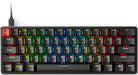 Custom Gaming Keyboard - GMMK 60% Percent Compact - USB C Wired Mechanical Keyboard - RGB Hot Swappable Switches & Keycaps - Black Metal Top Plate
