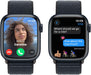 Watch Series 9 [GPS 41Mm] Smartwatch with Midnight Aluminum Case with Midnight Sport Loop. Fitness Tracker, Blood Oxygen & ECG Apps, Always-On Retina Display, Carbon Neutral