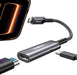 USB C to HDMI with PD Charger Adapter, 2-In-1 Type C to HDMI 4K@30Hz/100W Charging Compatible with Iphone 17 Pro Max/Air/ 16 Pro Max/15 Pro Max,Samsung S24/S23,Macbook,Dell,Steam Deck,Rog Ally