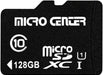 Micro Center 128GB Class 10 Microsdxc Flash Memory Card with Adapter for Mobile Device Storage Phone, Tablet, Drone & Full HD Video Recording - 80Mb/S UHS-I, C10, U1 (1 Pack)